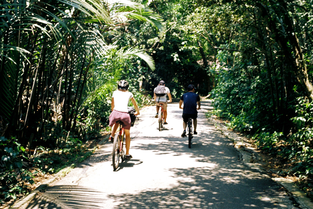 Bike ride through Pulau Ubin